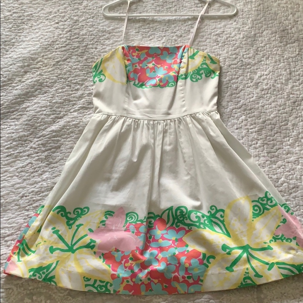 White Lilly Pulitzer dress